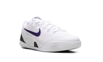 NIKE KOBE 9 EM LOW TB WHITE COURT PURPLE GS — Stock