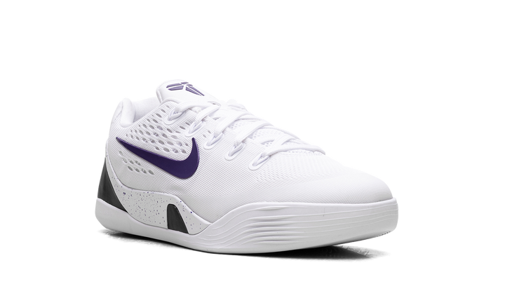 NIKE KOBE 9 EM LOW TB WHITE COURT PURPLE GS