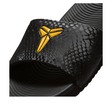 NIKE KOBE KAWA SLIDE BLACK UNIVERSITY GOLD GS — Stock