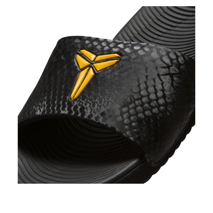 NIKE KOBE KAWA SLIDE BLACK UNIVERSITY GOLD GS