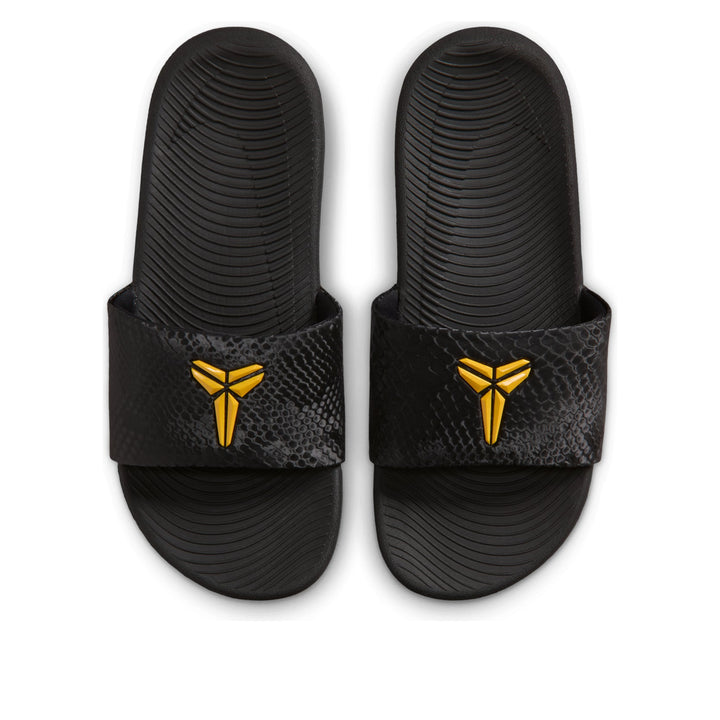 NIKE KOBE KAWA SLIDE BLACK UNIVERSITY GOLD GS