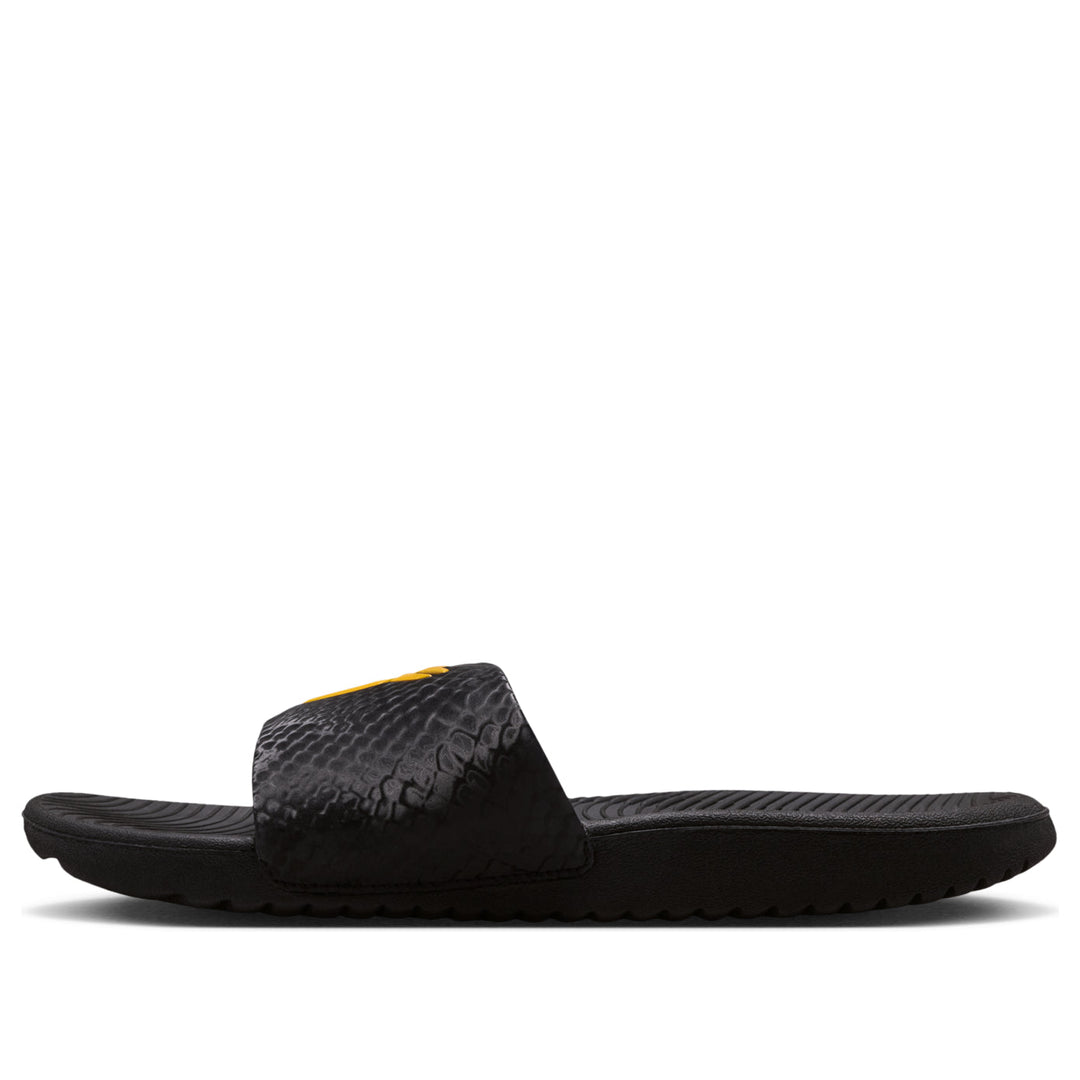 NIKE KOBE KAWA SLIDE BLACK UNIVERSITY GOLD GS
