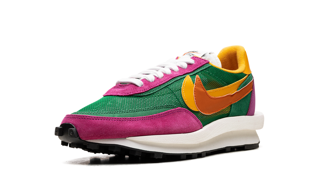 NIKE LDWAFFLE X SACAI GREEN PINK