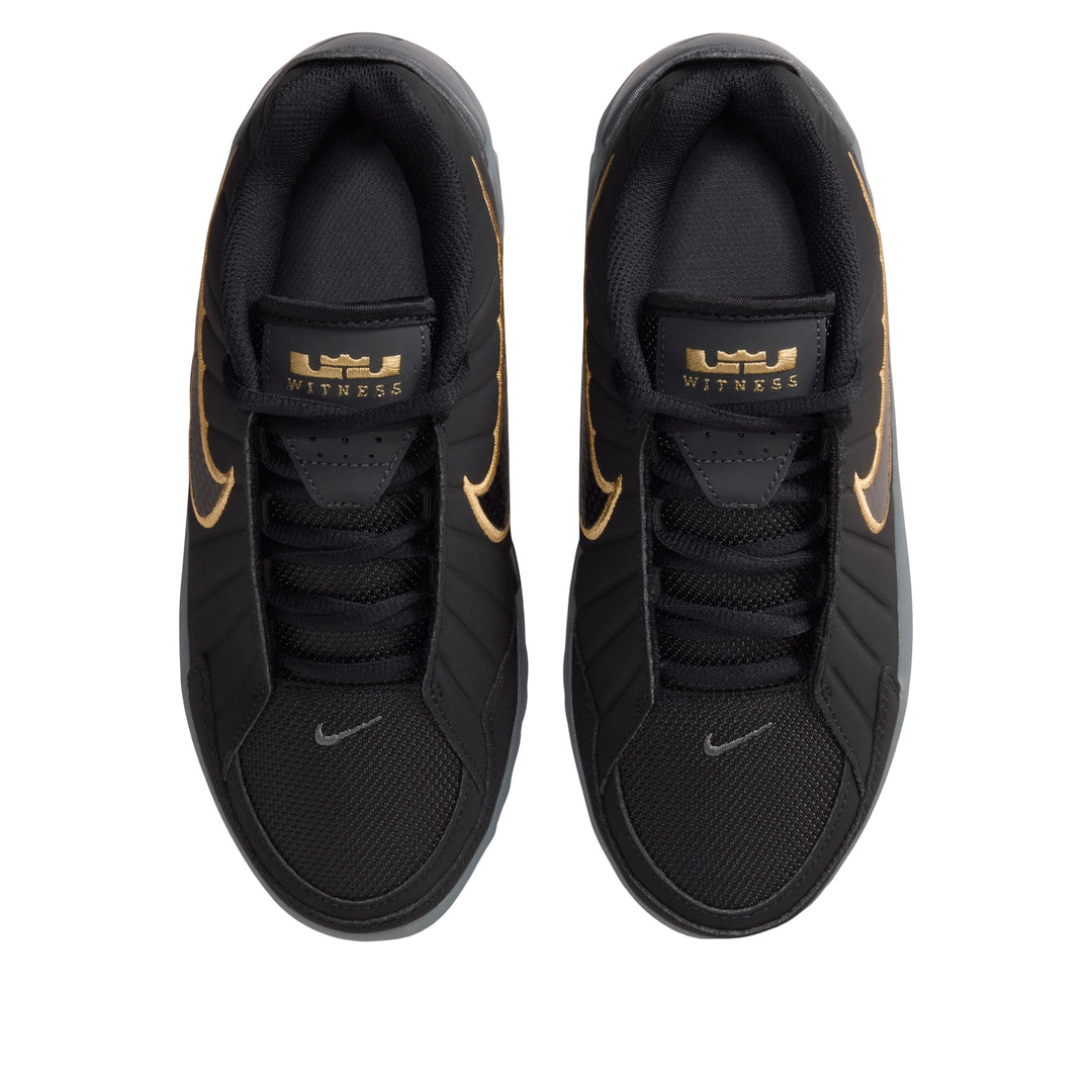 NIKE LEBRON WITNESS 9 BLACK IRON GREY GOLD GS