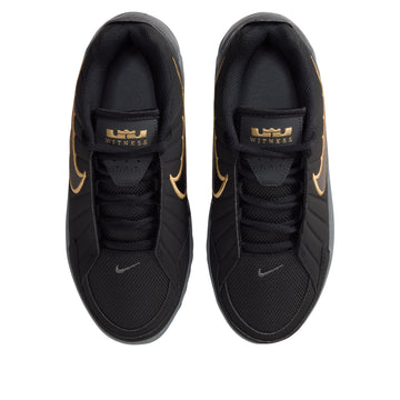 NIKE LEBRON WITNESS 9 BLACK IRON GREY GOLD GS — Stock