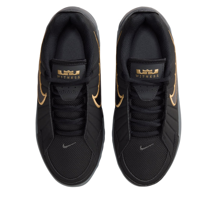 NIKE LEBRON WITNESS 9 BLACK IRON GREY GOLD GS