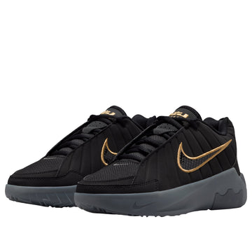 NIKE LEBRON WITNESS 9 BLACK IRON GREY GOLD GS — Stock