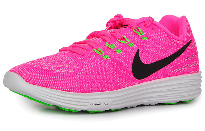 NIKE LUNARTEMPO 2 PINK BLAST BLACK-WHITE-RG GREEN WOMENS