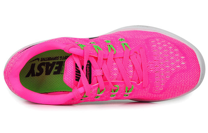 NIKE LUNARTEMPO 2 PINK BLAST BLACK-WHITE-RG GREEN WOMENS