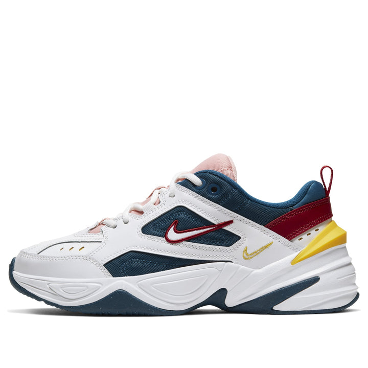NIKE M2K TEKNO BLUE FORCE SUMMIT WHITE CHROME YELLOW WOMENS
