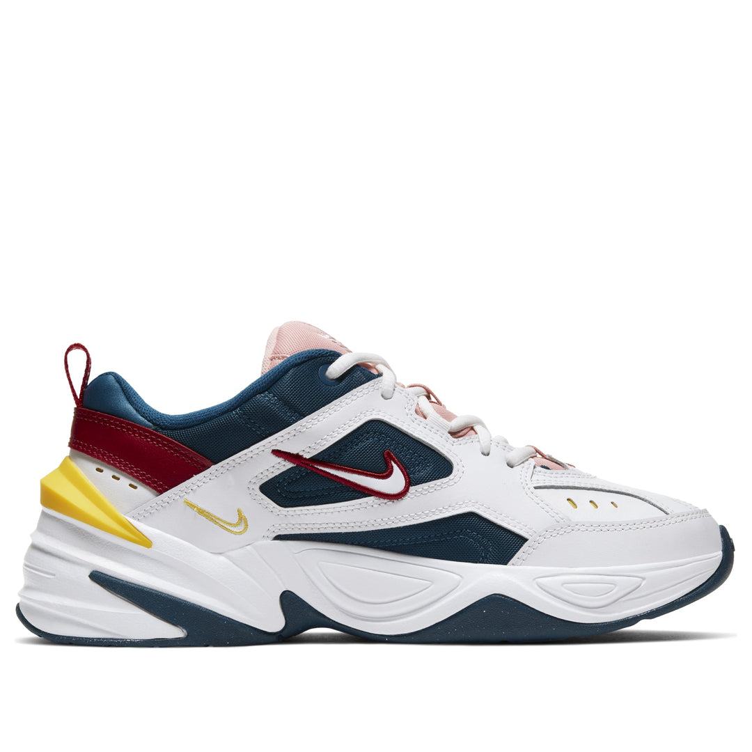 NIKE M2K TEKNO BLUE FORCE SUMMIT WHITE CHROME YELLOW WOMENS