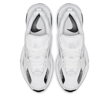 NIKE M2K TEKNO WHITE METALLIC SILVER BLACK (WOMEN'S) — Stock