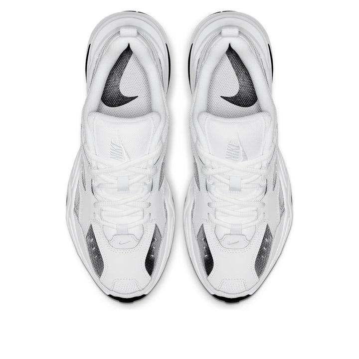 NIKE M2K TEKNO WHITE METALLIC SILVER BLACK (WOMEN&
