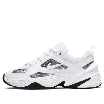 NIKE M2K TEKNO WHITE METALLIC SILVER BLACK (WOMEN'S) — Stock