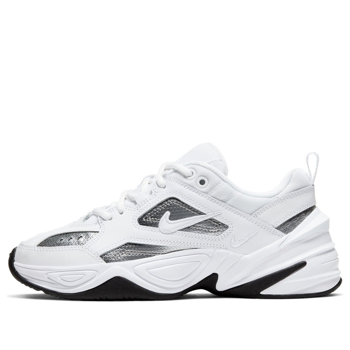 NIKE M2K TEKNO WHITE METALLIC SILVER BLACK (WOMEN&