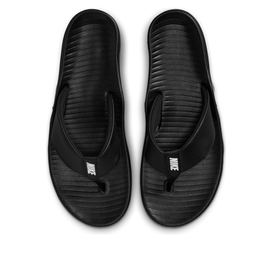 NIKE MARINA FLIP FLOP BLACK WHITE