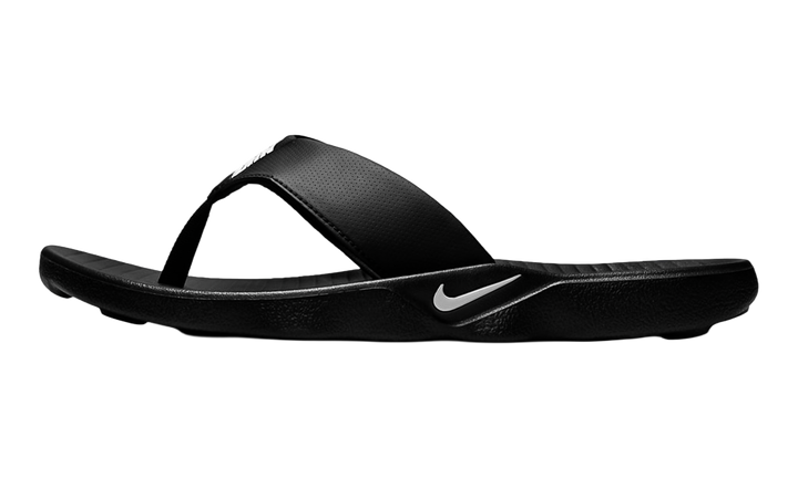NIKE MARINA FLIP FLOP BLACK WHITE