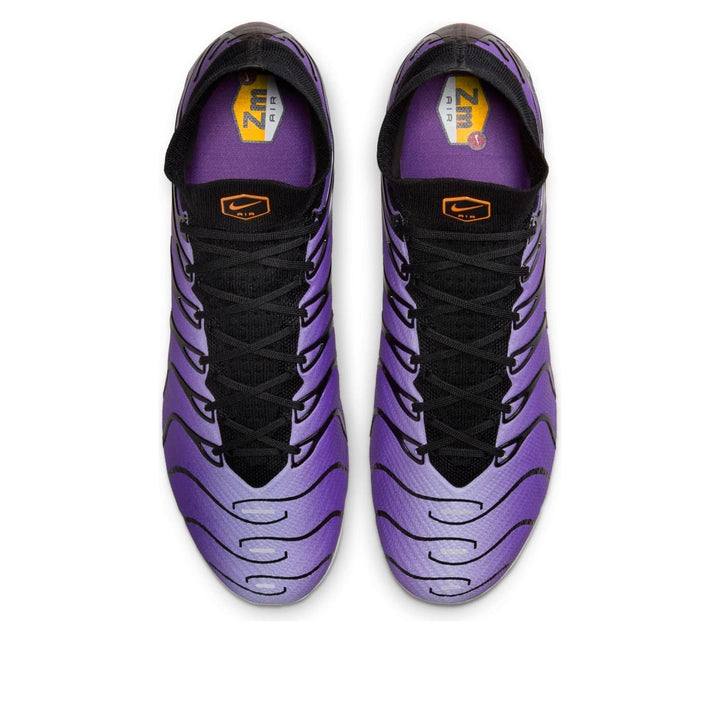 NIKE MERCURIAL SUPERFLY 9 FG X KYLIAN MBAPPE AIR MAX PLUS VOLTAGE PURPLE