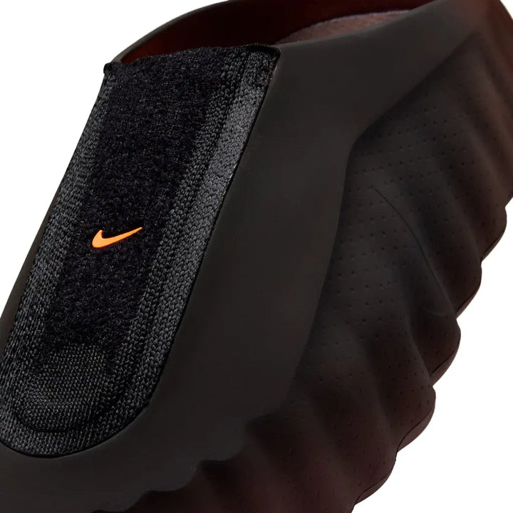 NIKE MIND 001 FLYKNIT SLIDE BRONZE ECLIPSE TOTAL ORANGE