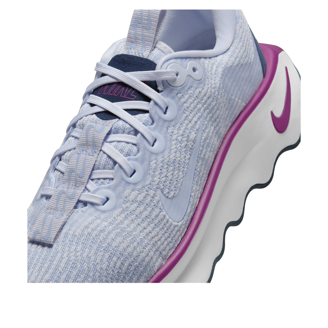 NIKE MOTIVA FOOTBALL GREY HOT FUCHSIA ARMORY NAVY WOMENS