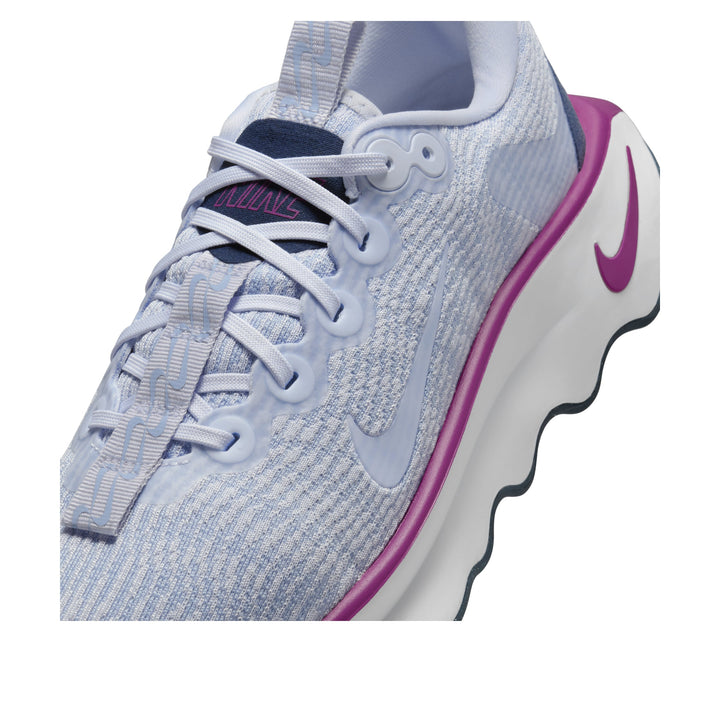NIKE MOTIVA FOOTBALL GREY HOT FUCHSIA ARMORY NAVY WOMENS