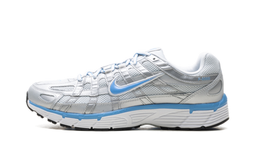NIKE P-6000 'METALLIC PLATINUM UNIVERSITY BLUE' — Stock