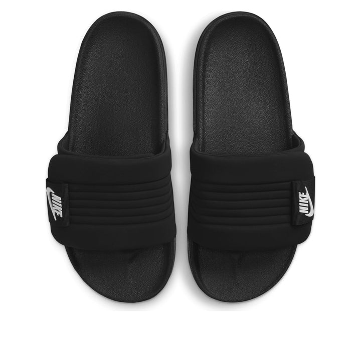 NIKE OFFCOURT ADJUST SLIDE BLACK WHITE