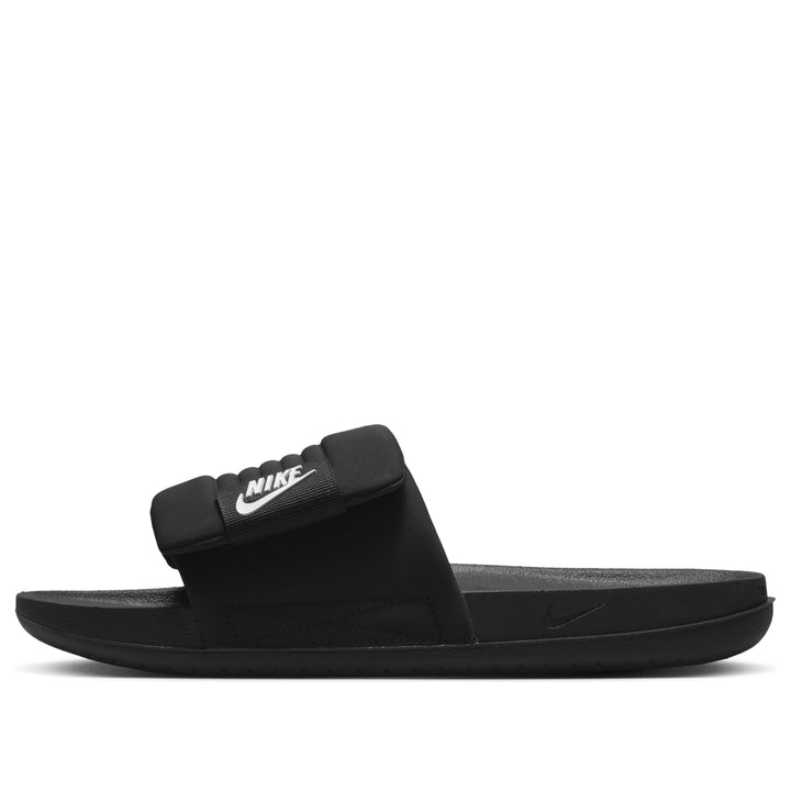 NIKE OFFCOURT ADJUST SLIDE BLACK WHITE