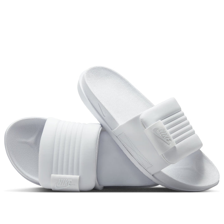 NIKE OFFCOURT ADJUST SLIDE WHITE WOMENS