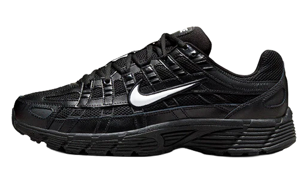NIKE P-6000 BLACK BLACK WHITE