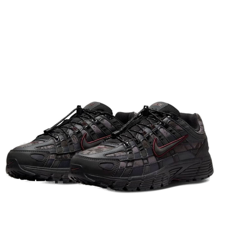NIKE P-6000 BLACK BURGUNDY CRUSH WOMENS