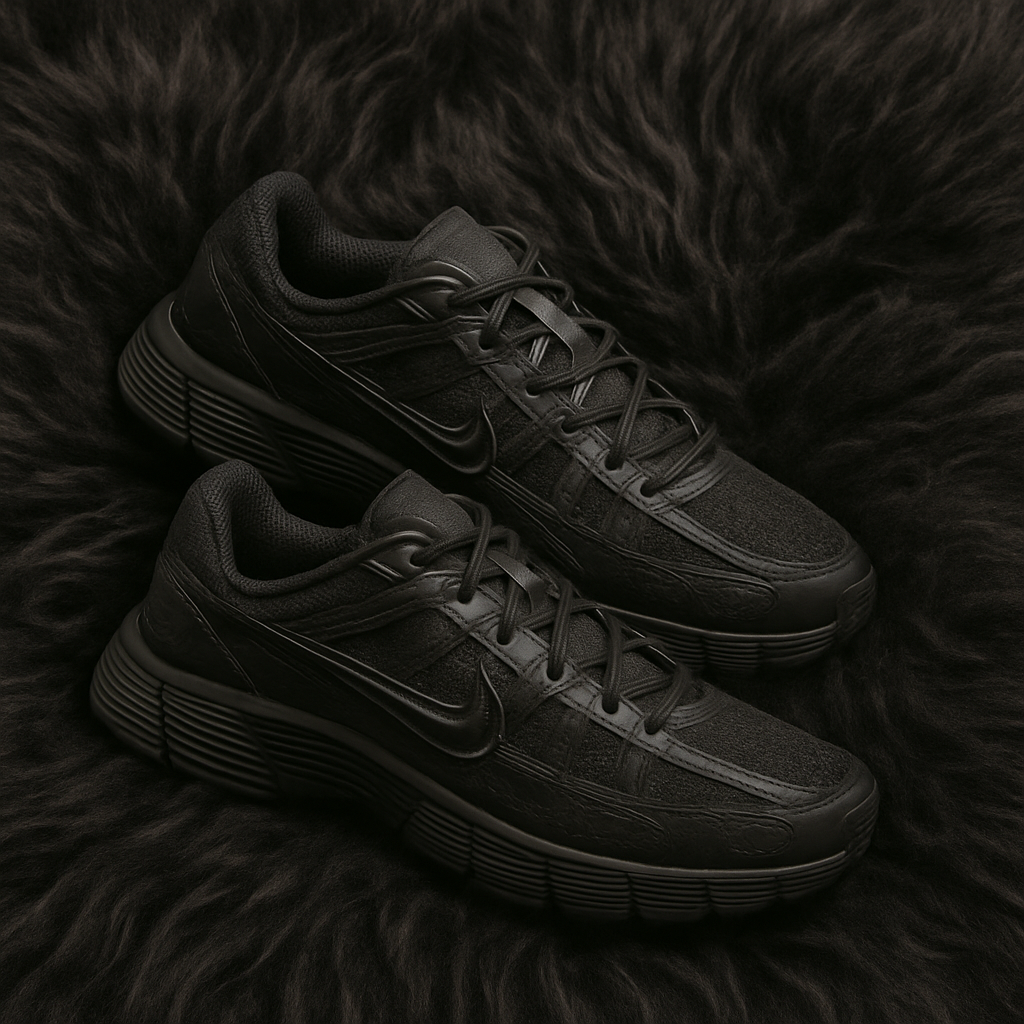 NIKE P-6000 BLACK (GS)