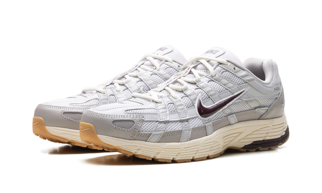 NIKE P-6000 COLLEGE GREY BURGUNDY CRUSH