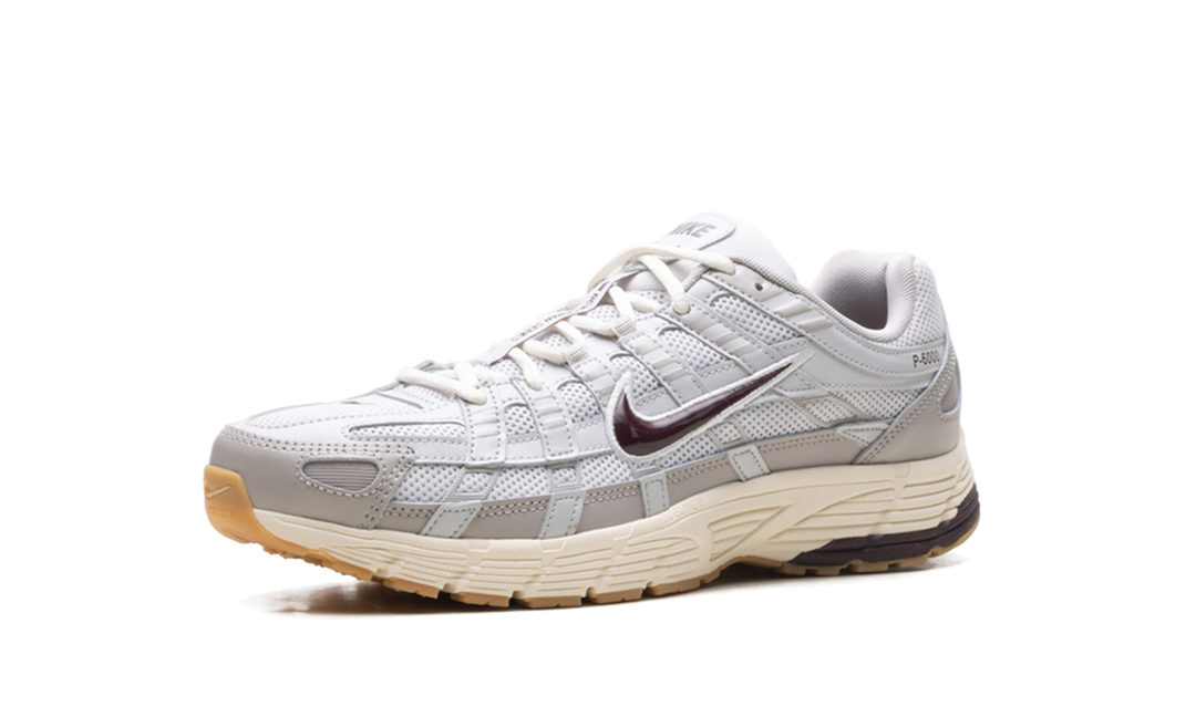 NIKE P-6000 COLLEGE GREY BURGUNDY CRUSH