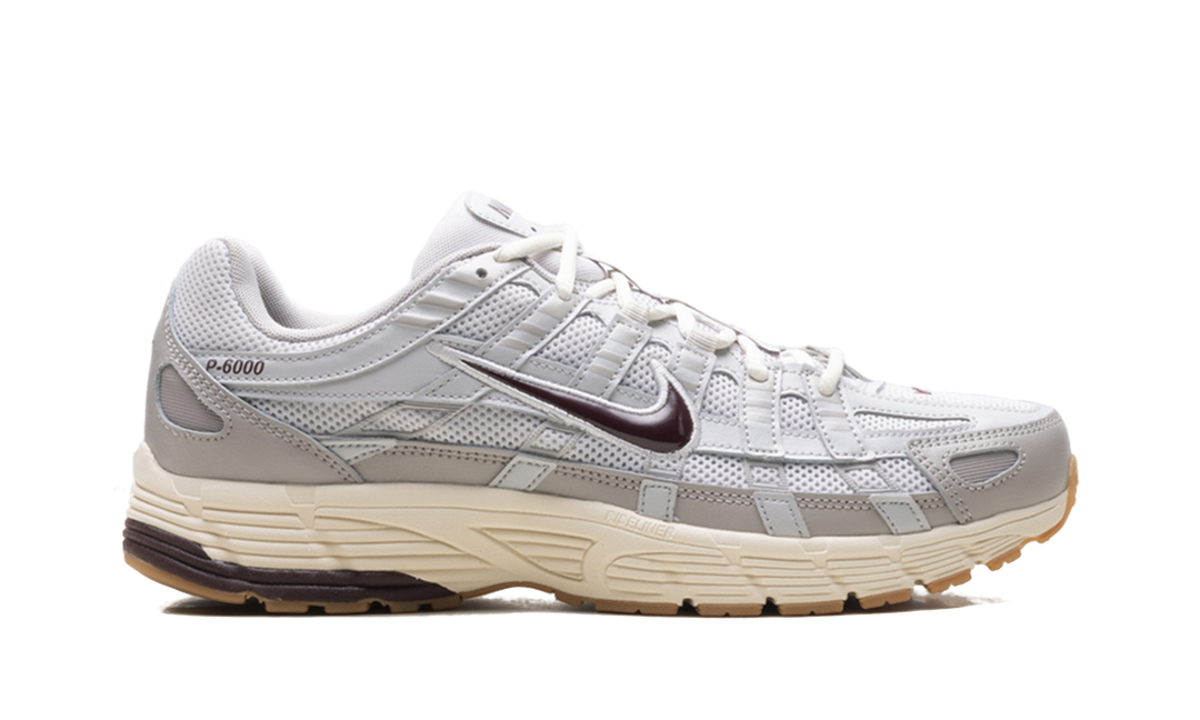 NIKE P-6000 COLLEGE GREY BURGUNDY CRUSH