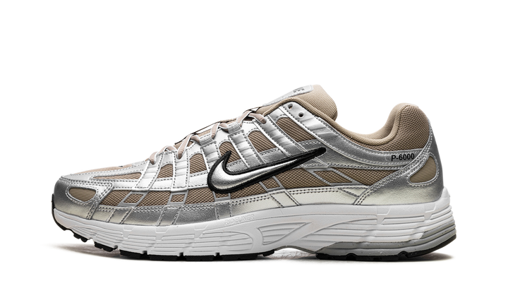 NIKE P-6000 KHAKI METALLIC SILVER