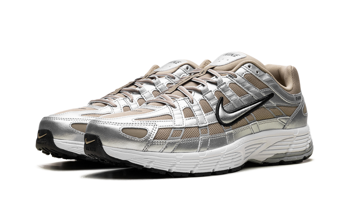 NIKE P-6000 KHAKI METALLIC SILVER