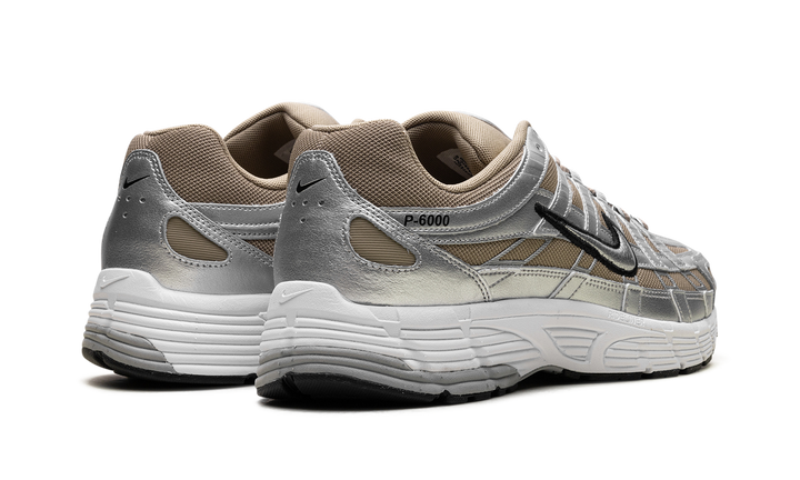 NIKE P-6000 KHAKI METALLIC SILVER