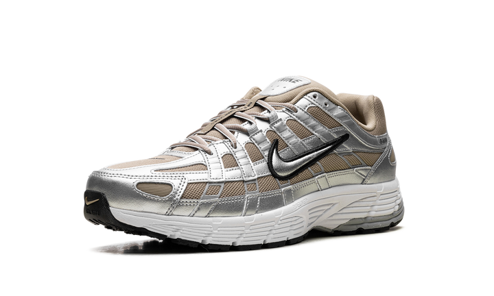 NIKE P-6000 KHAKI METALLIC SILVER