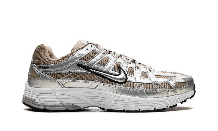NIKE P-6000 KHAKI METALLIC SILVER