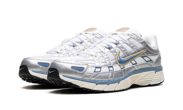 NIKE P-6000 METALLIC SILVER AEGEAN STORM — Stock 