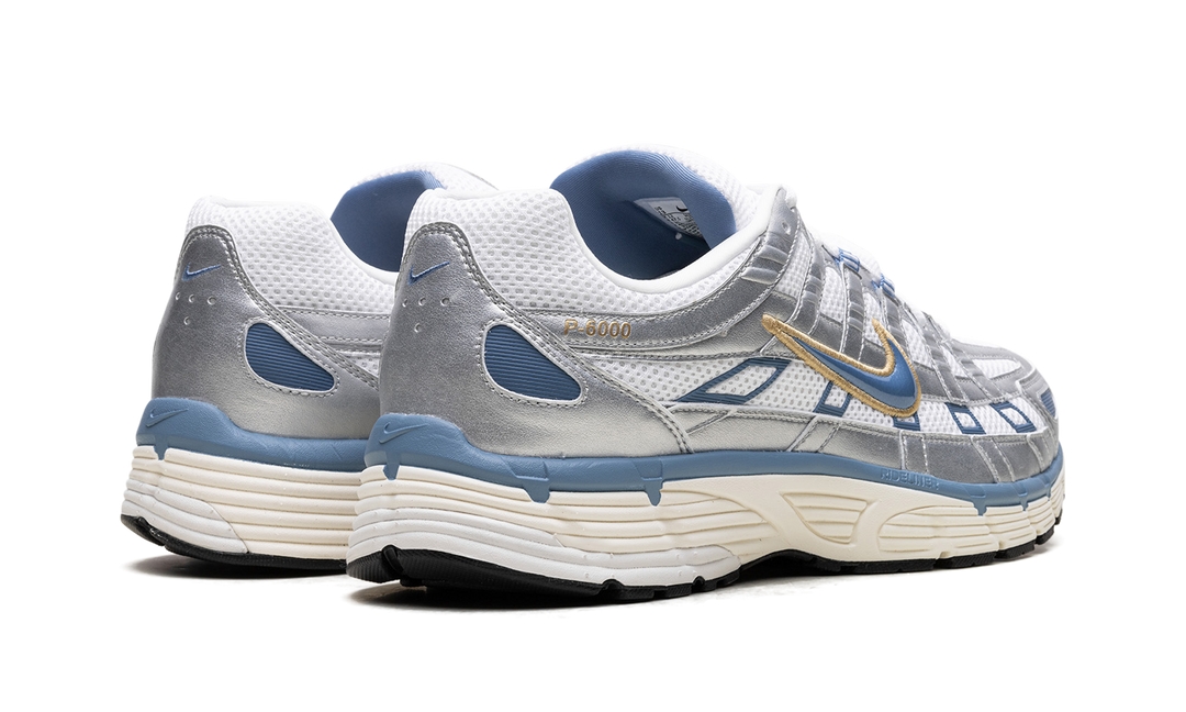 NIKE P-6000 METALLIC SILVER AEGEAN STORM — Stock 