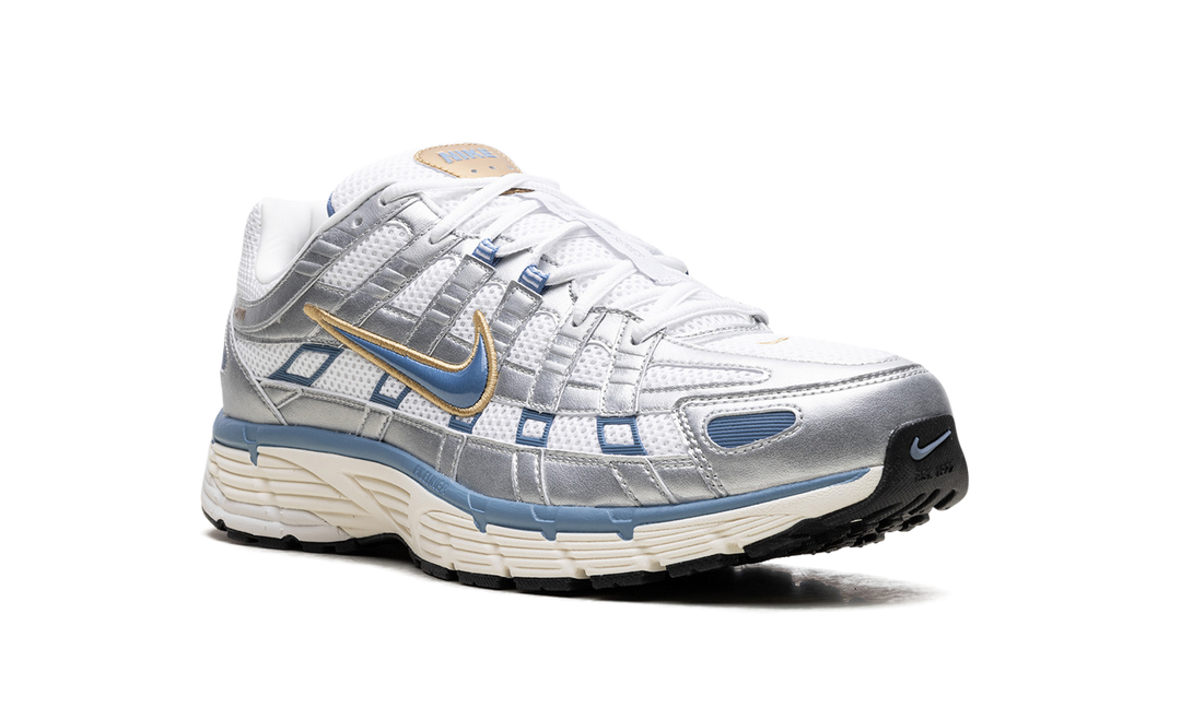 NIKE P-6000 METALLIC SILVER AEGEAN STORM — Stock 