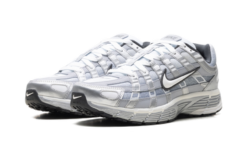 NIKE P-6000 METALLIC SILVER SUMMIT WHITE-WOLF GREY — Stock