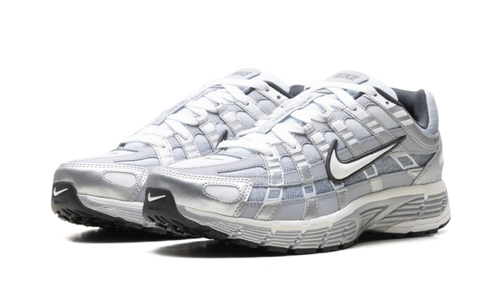 NIKE P-6000 METALLIC SILVER SUMMIT WHITE-WOLF GREY