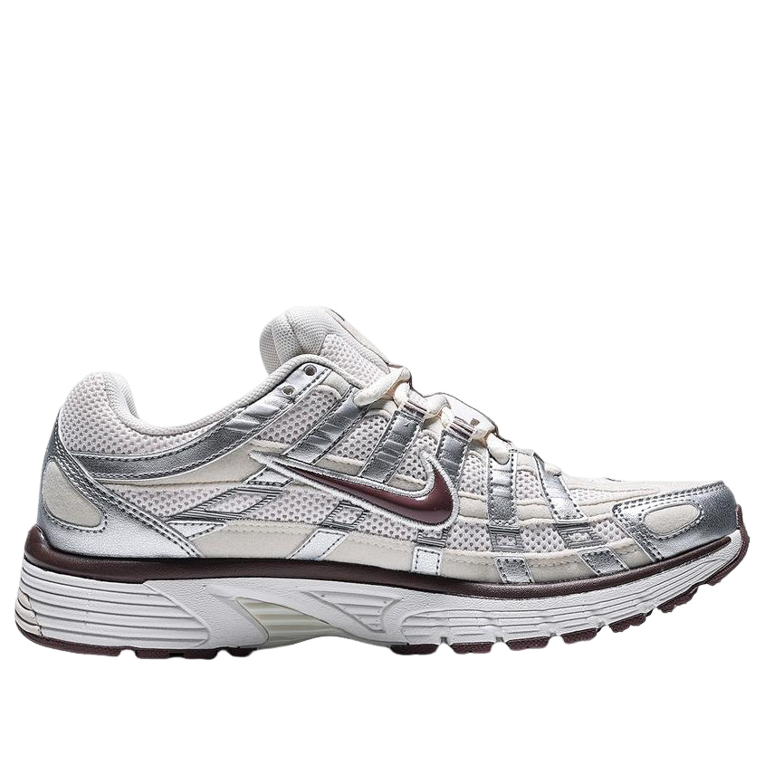 NIKE P-6000 PHANTOM METALLIC SILVER LIGHT OREWOOD BROWN (WOMEN&