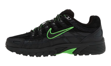 NIKE P-6000 PRM BLACK GREEN STRIKE — Stock