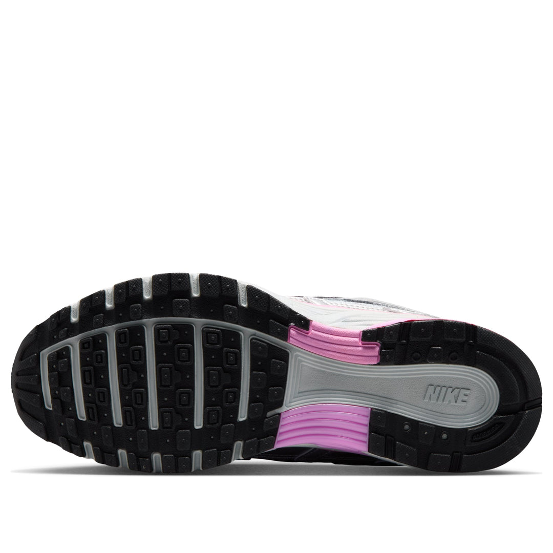 NIKE P-6000 PURE PLATINUM METALLIC SILVER BLACK PINK (WOMEN'S)