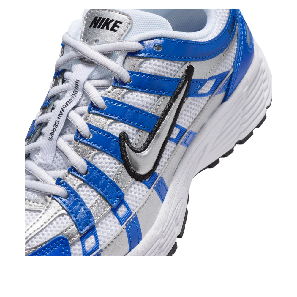 NIKE P-6000 RACER BLUE METALLIC SILVER WHITE GS — Stock #2