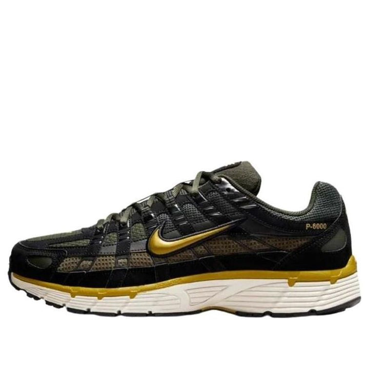 NIKE P-6000 SE BLACK SEQUOIA OCHRE